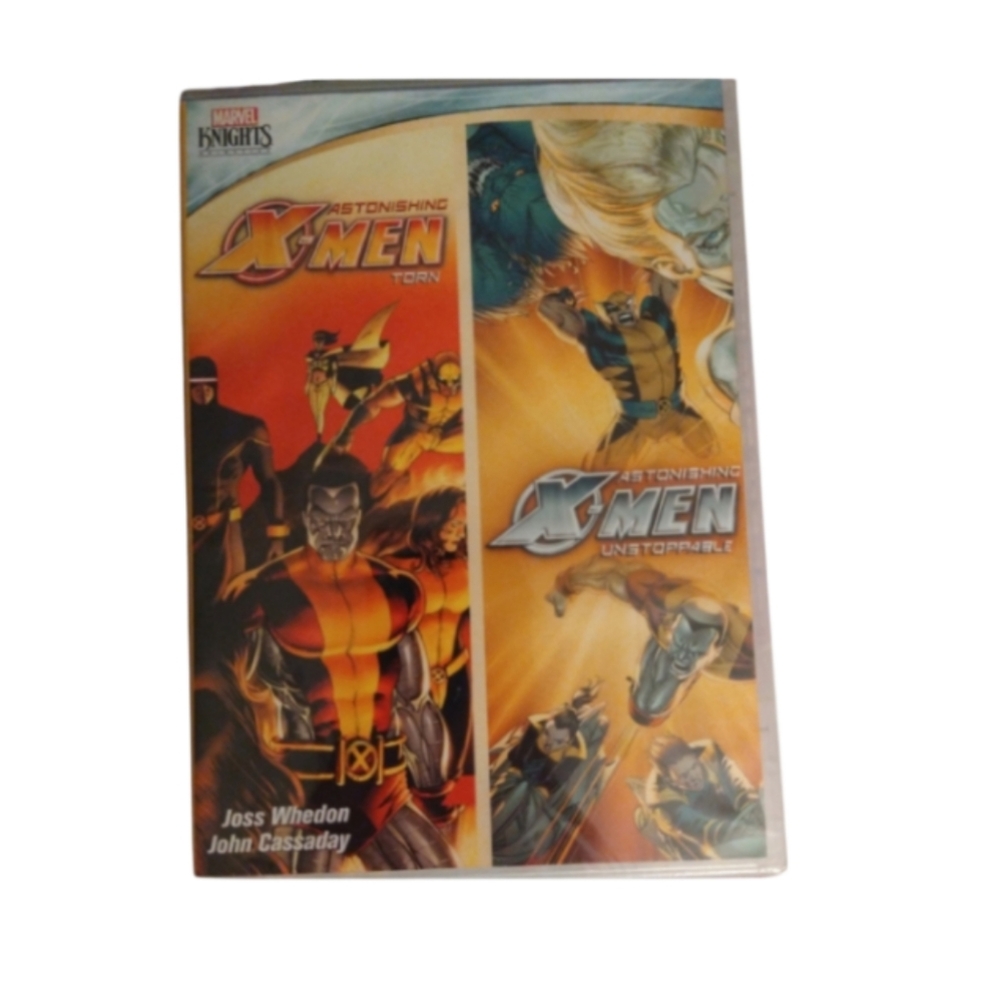 DVD Astonishing X-Men torn astonishing X-Men unstoppable marvel knights